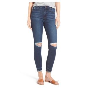 Joe’s Flawless Charlie High Rise Crop Skinny Jeans